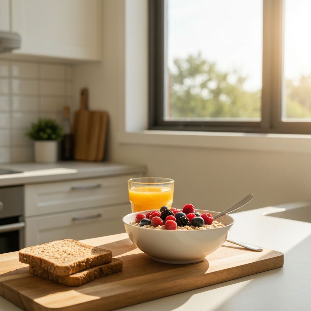 Gesundes Frühstück